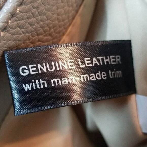 Giani Bernini Bag Shoulder Tote Leather Satchel Handbag GRAY WOMEN'S WOMAN'S - Picture 12 of 15